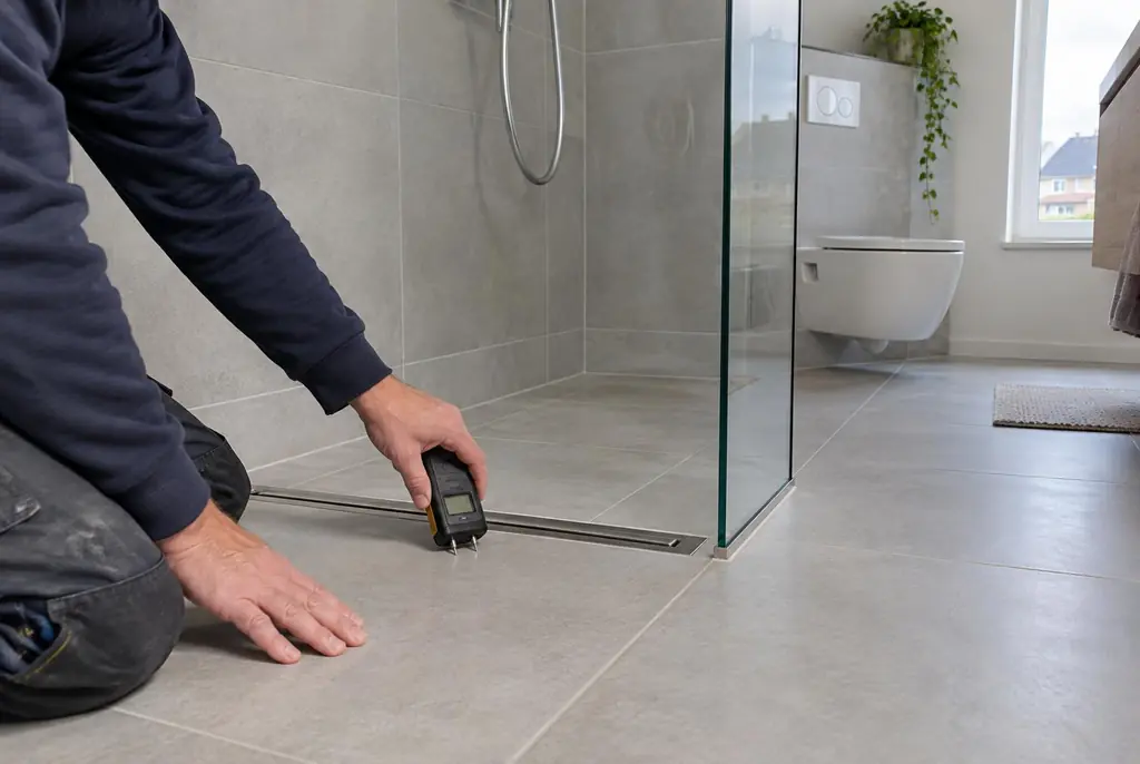 Lekdetectie Zeewolde – badkamer in een nieuwbouwwoning
